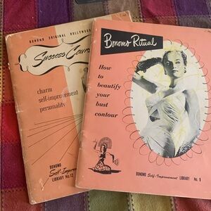 Vintage Two Bonomo 1968 Self Improvement Booklets